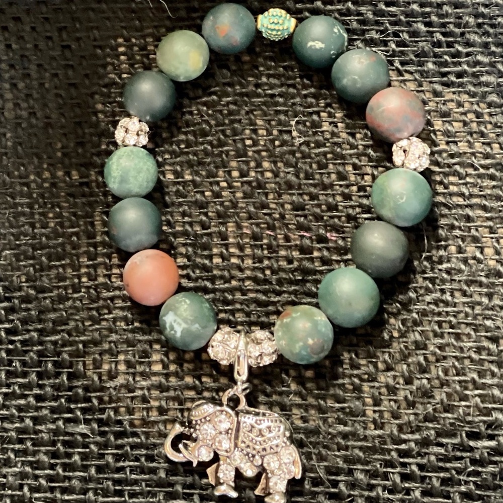 Elephant Charm Bracelet